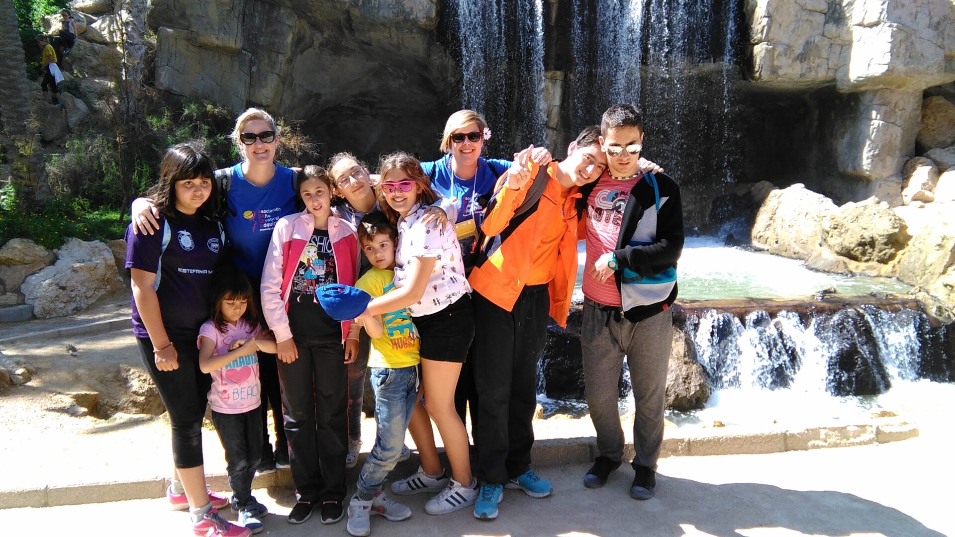 En el Palmeral con el Grupo Scout Aitana