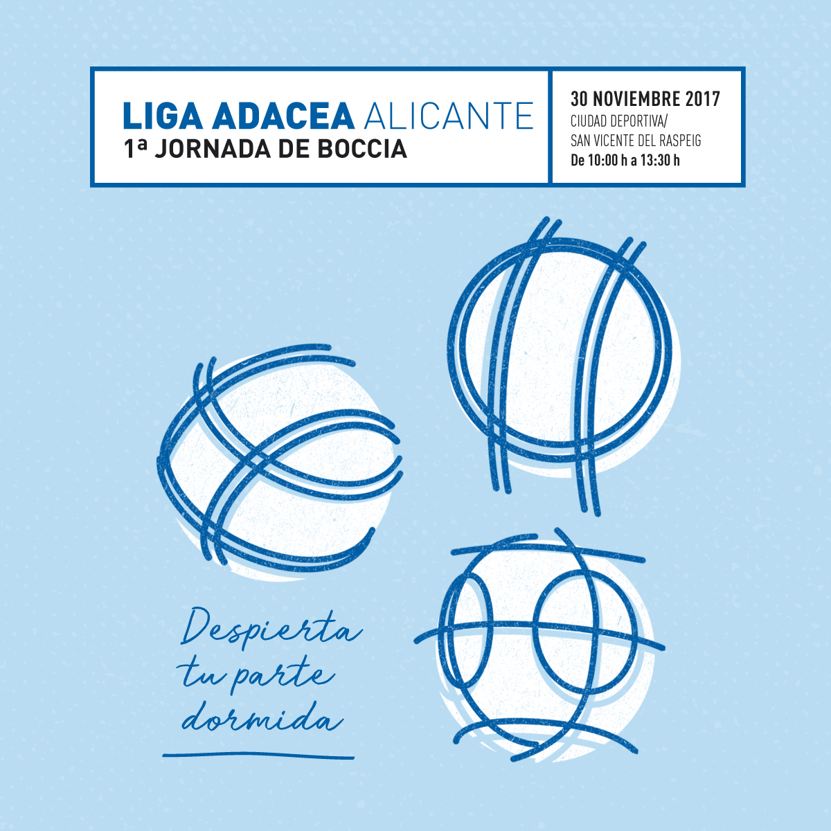 1ª JORNADA DE BOCCIA DE LA LIGA ADACEA ALICANTE