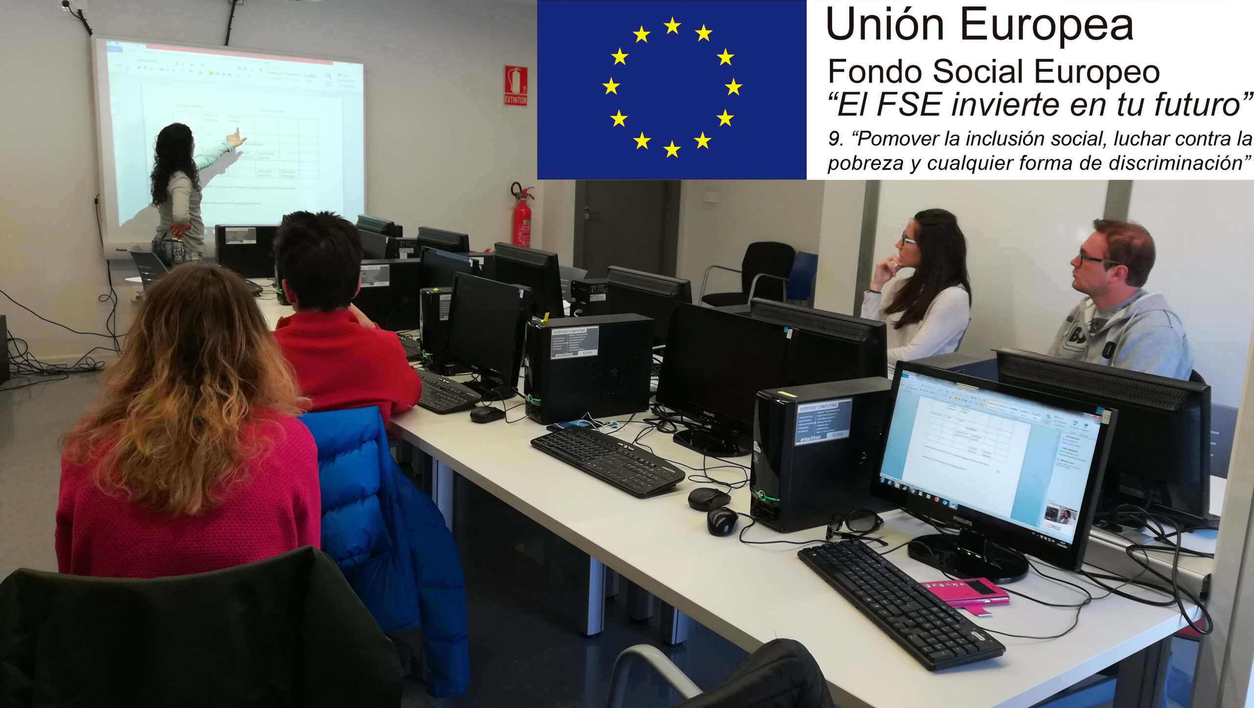 PROGRAMA “INLCUI-2”. EL FONDO SOCIAL EUROPEO INVIERTE EN TU FUTURO