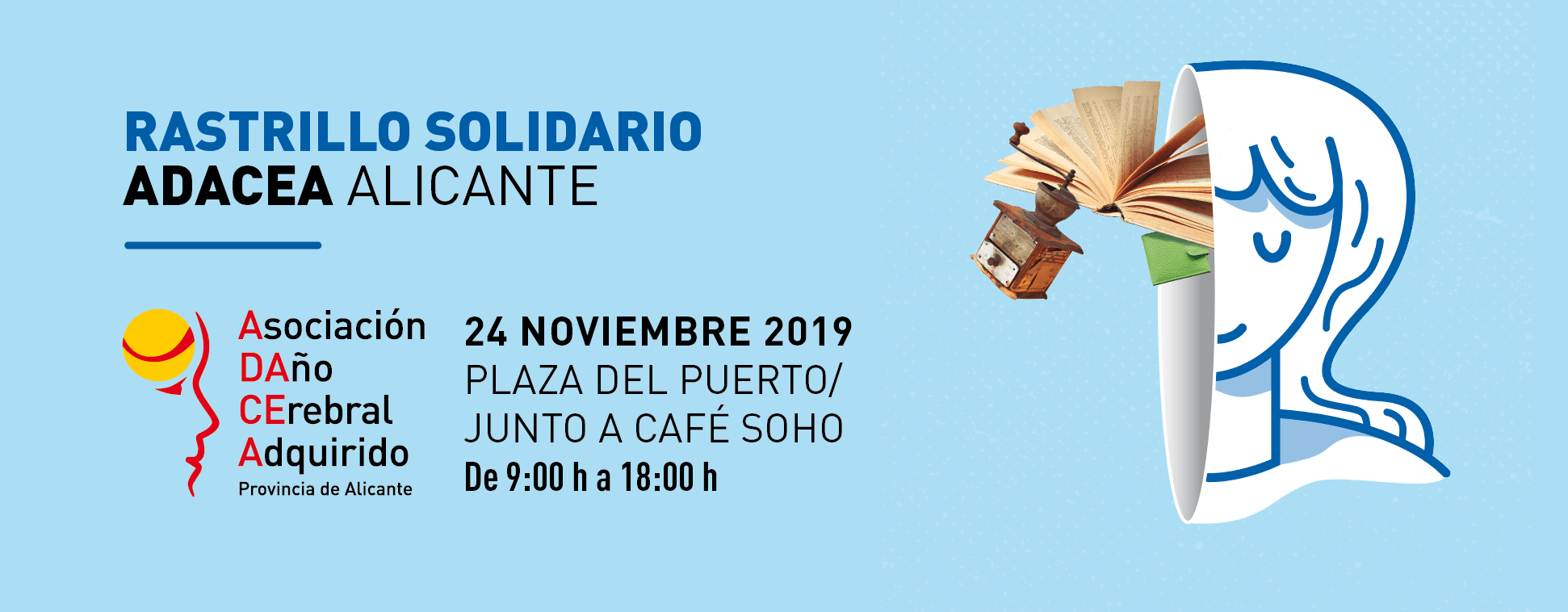 RASTRILLO SOLIDARIO DE ADACEA 24 DE NOVIEMBRE 2019