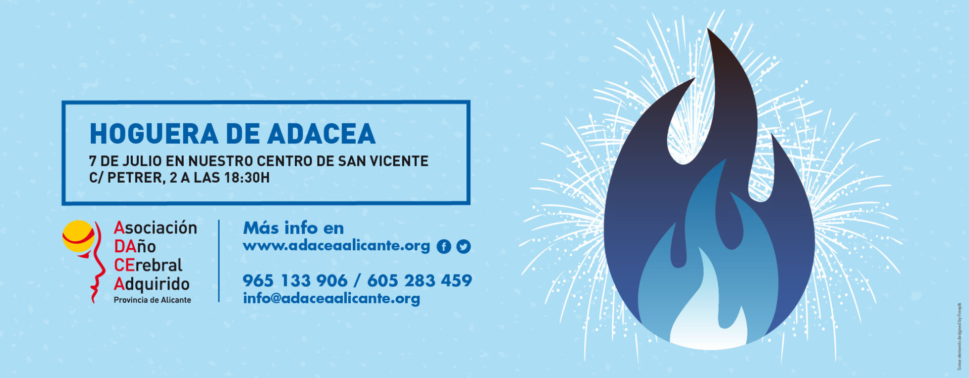 Cremà de la Hoguera de ADACEA