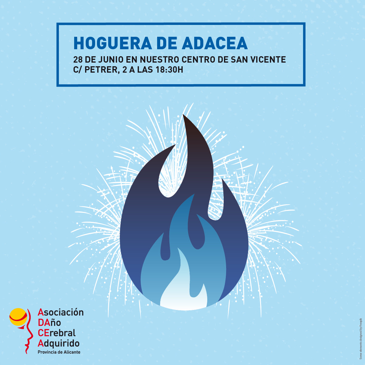 Cremà de la Hoguera de ADACEA 2024